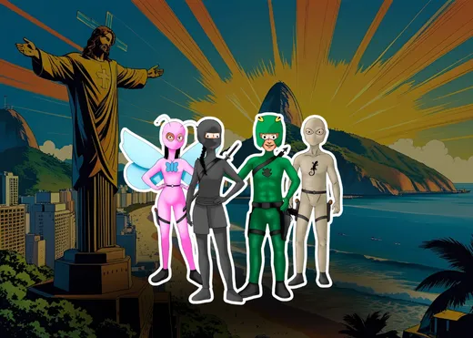 Série Homem Sapo