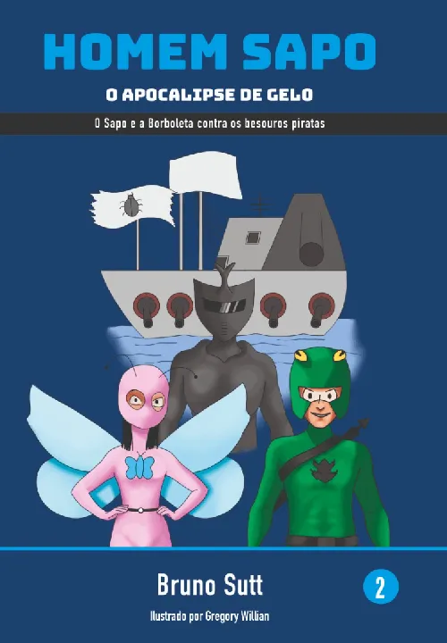 Capa de Homem Sapo 2: O Apocalipse de Gelo